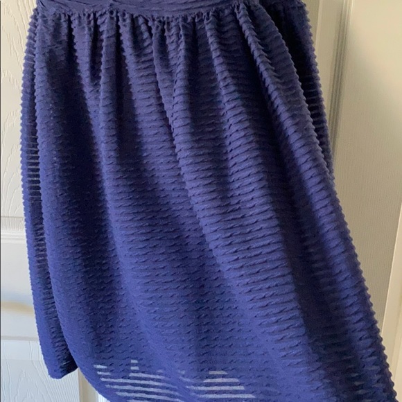 Bordeaux Navy Blue Dress - Picture 7 of 7